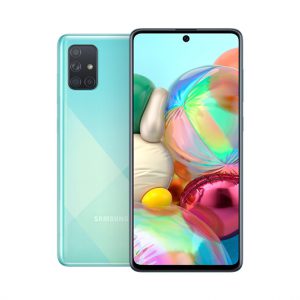 گوشی موبایل سامسونگ آبی galaxy a71