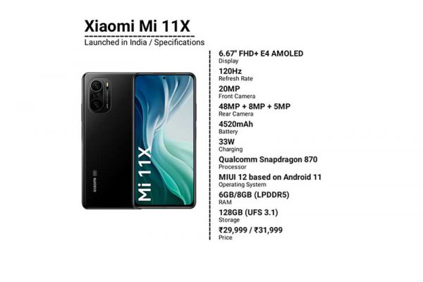 گوشی موبایل شیائومی Xiaomi Mi 11X