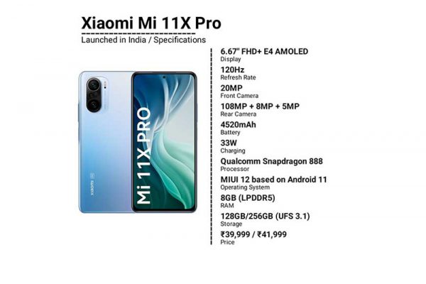 گوشی موبایل شیائومی Xiaomi Mi 11X Pro